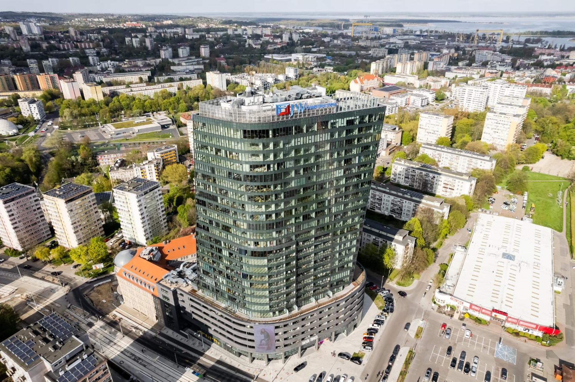 Hanza Tower Apartment No. 533 - 5Th Floor, Balcony, Swimming Pool Szczecin Ngoại thất bức ảnh